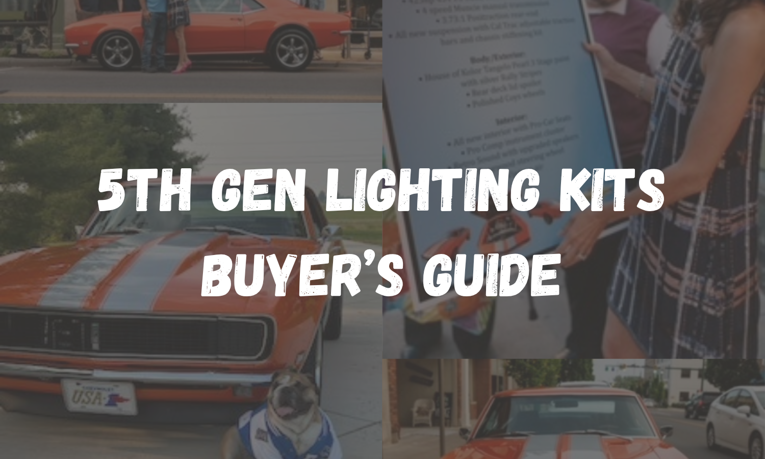 Light Up Your Camaro: Complete 5th Gen Camaro LED Lighting Kits for 2010–2015