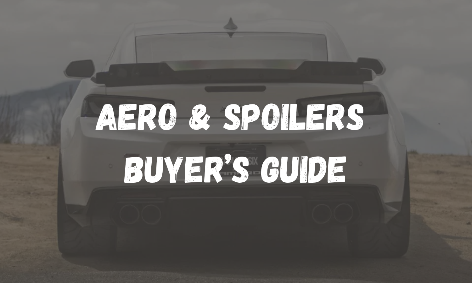 Camaro Aero & Spoilers: The Complete Buyer's Guide (5th & 6th Gen)