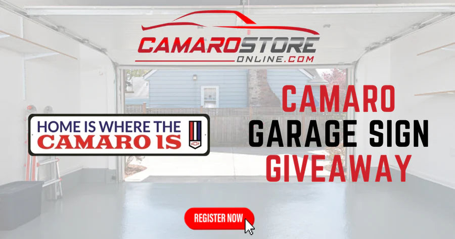 The CamaroStoreOnline.com Camaro Sign Contest Giveaway [February 2024]