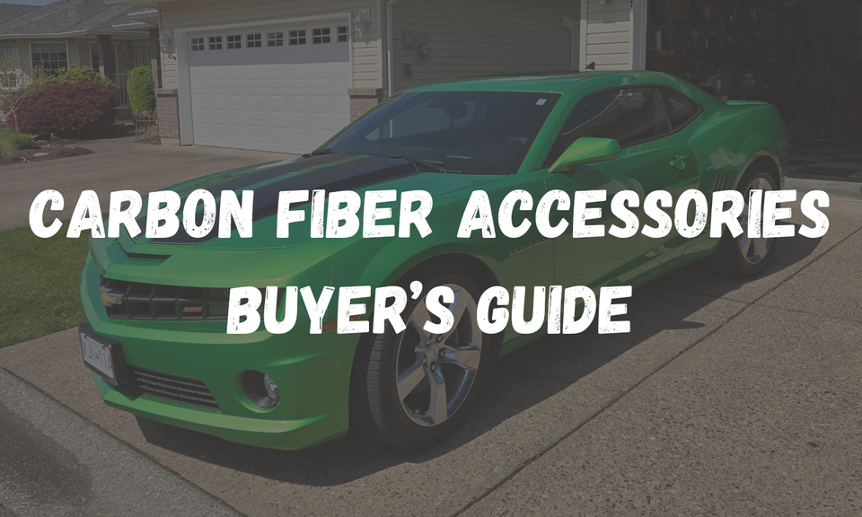 Camaro Carbon Fiber Accessories: The Complete Buyer's Guide (5th & 6th Gen)