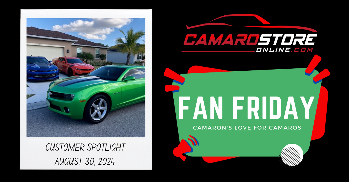 Fan Friday: Camaron's Love for Camaros