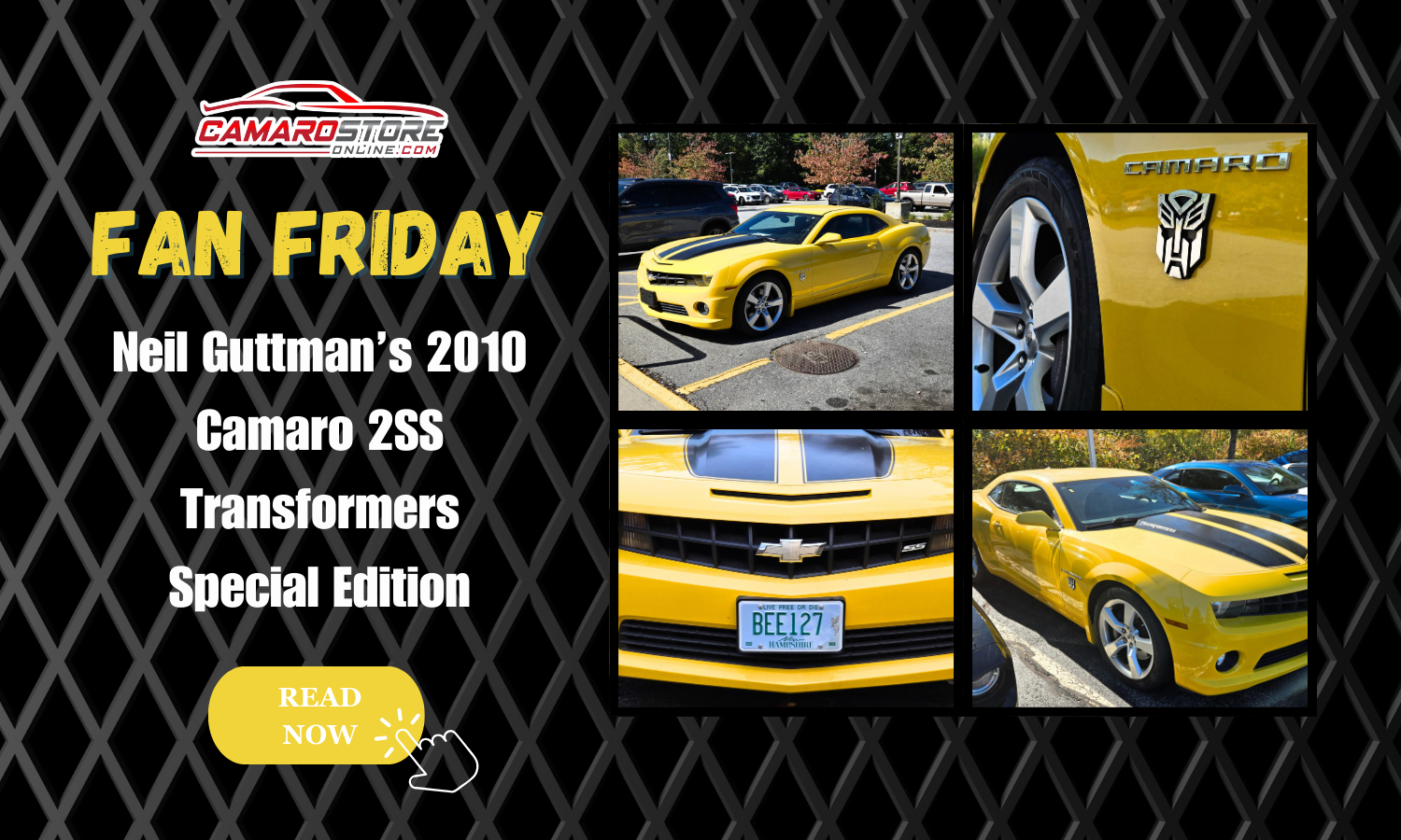 Fan Friday: Neil Guttman’s 2010 Camaro 2SS Transformers Special Edition