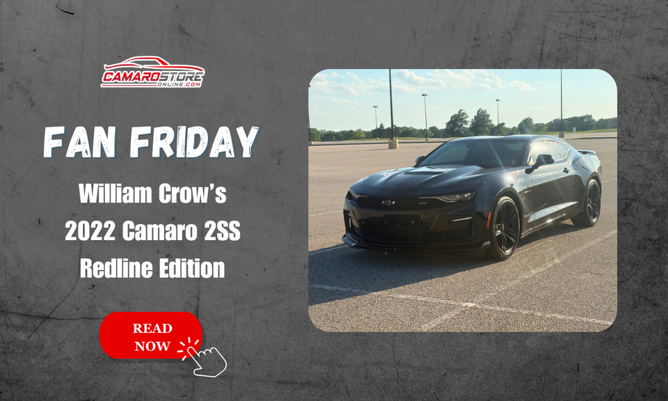 Fan Friday: William Crow’s 2022 Camaro 2SS Redline Edition