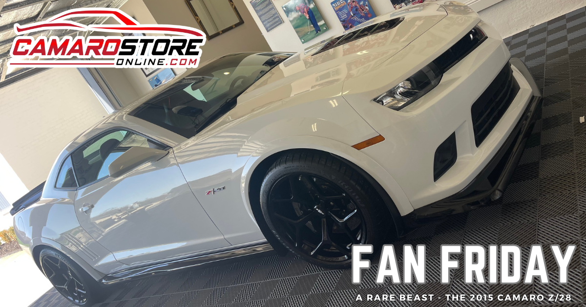 Fan Friday: A Rare Beast - The 2015 Camaro Z/28
