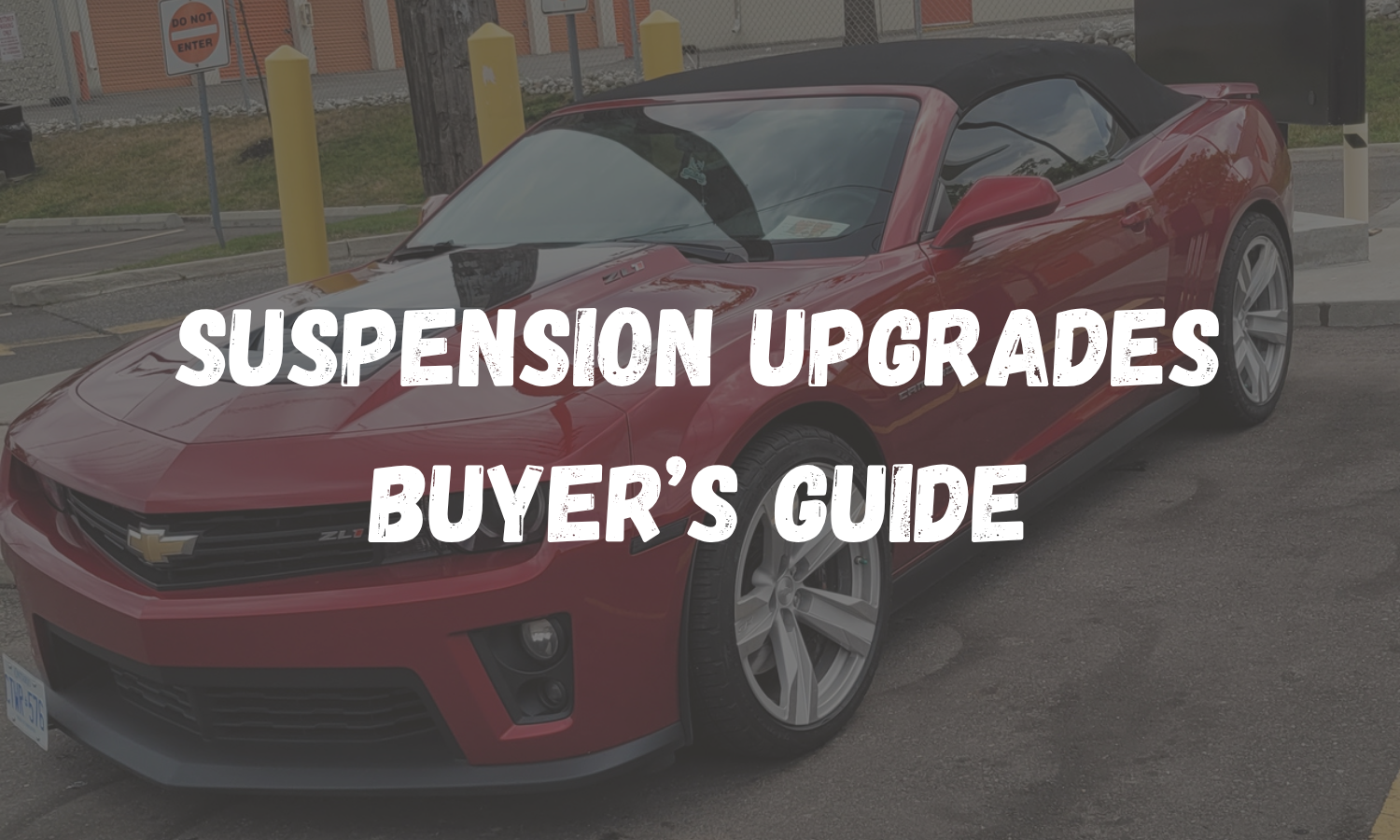 Camaro Suspension Upgrades: The Complete Buyer's Guide (All Generations)