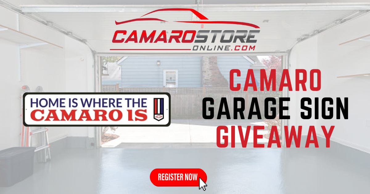 The CamaroStoreOnline.com Camaro Sign Contest Giveaway