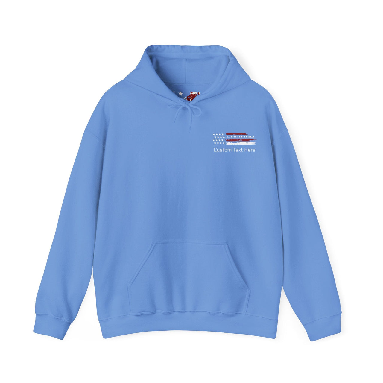 Personalized Chevy Camaro Americana Unisex Fleece Hoodie