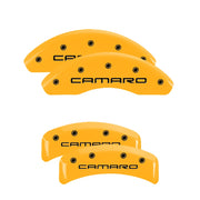 Camaro Script, Yellow - 1997 Camaro MGP Brake Caliper Covers Set of 4