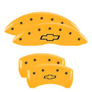 Bowtie Emblem, Yellow - 1998-2002 Camaro MGP Brake Caliper Covers Set of 4