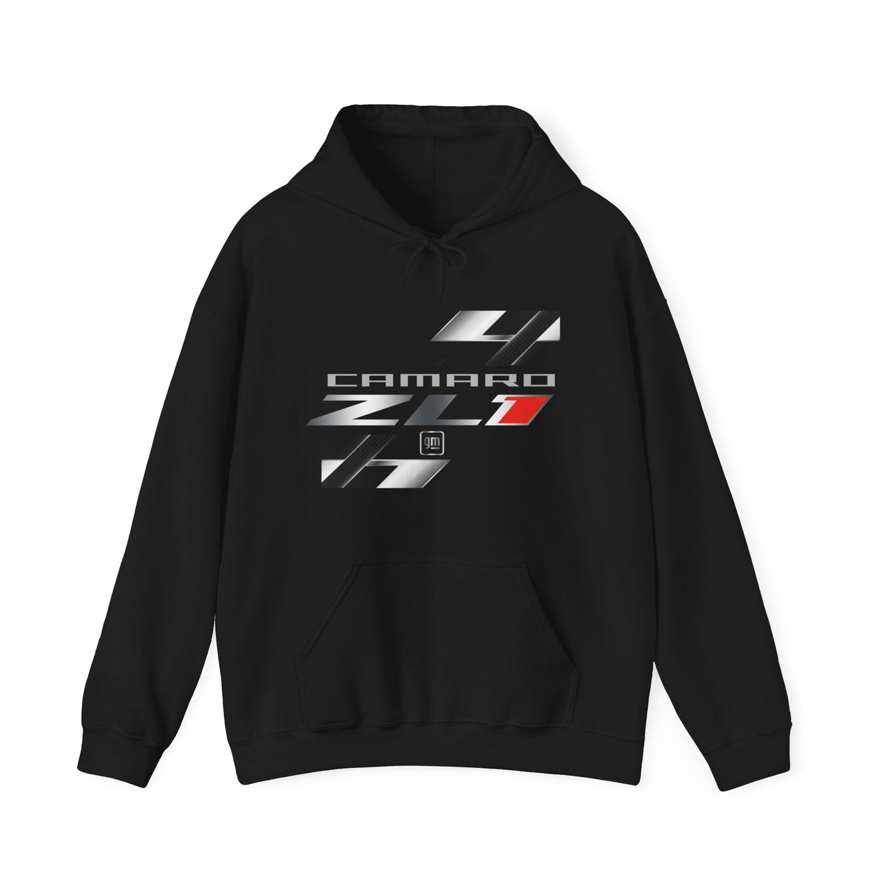 Camaro ZL1 Racing Flag Logo Fleece Hoodie