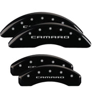Camaro Script, Black - 2016-2024 Camaro SS MGP Brake Caliper Covers Brembo Front & Rear Set of 4
