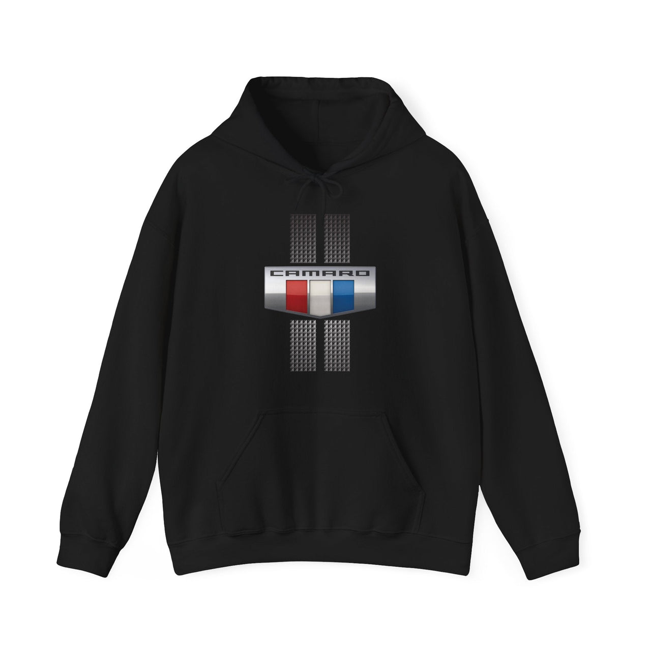 Camaro Tri Color Carbon Badge Fleece Hoodie