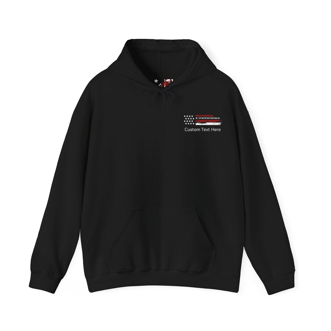 Personalized Chevy Camaro Americana Unisex Fleece Hoodie