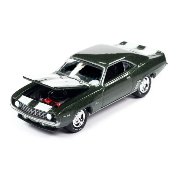 1969-chevrolet-camaro-z-28-green-metallic-usps-1-64-diecast-model-car-by-johnny-lightning