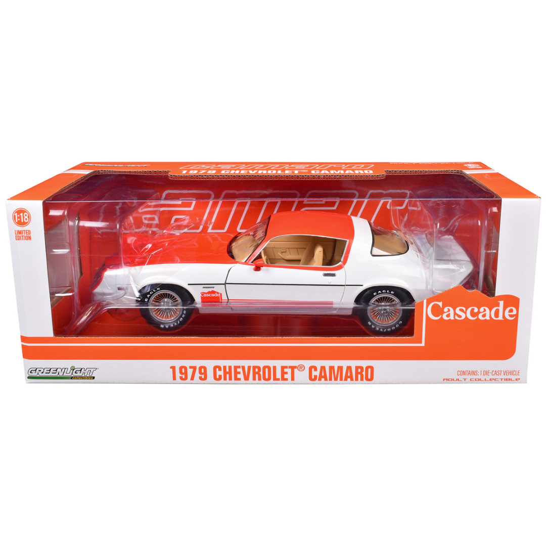 1979 Chevrolet Camaro Cascade Edition White and Orange "Oregon and Washington Limited Edition" 1/18 Diecast Model Car