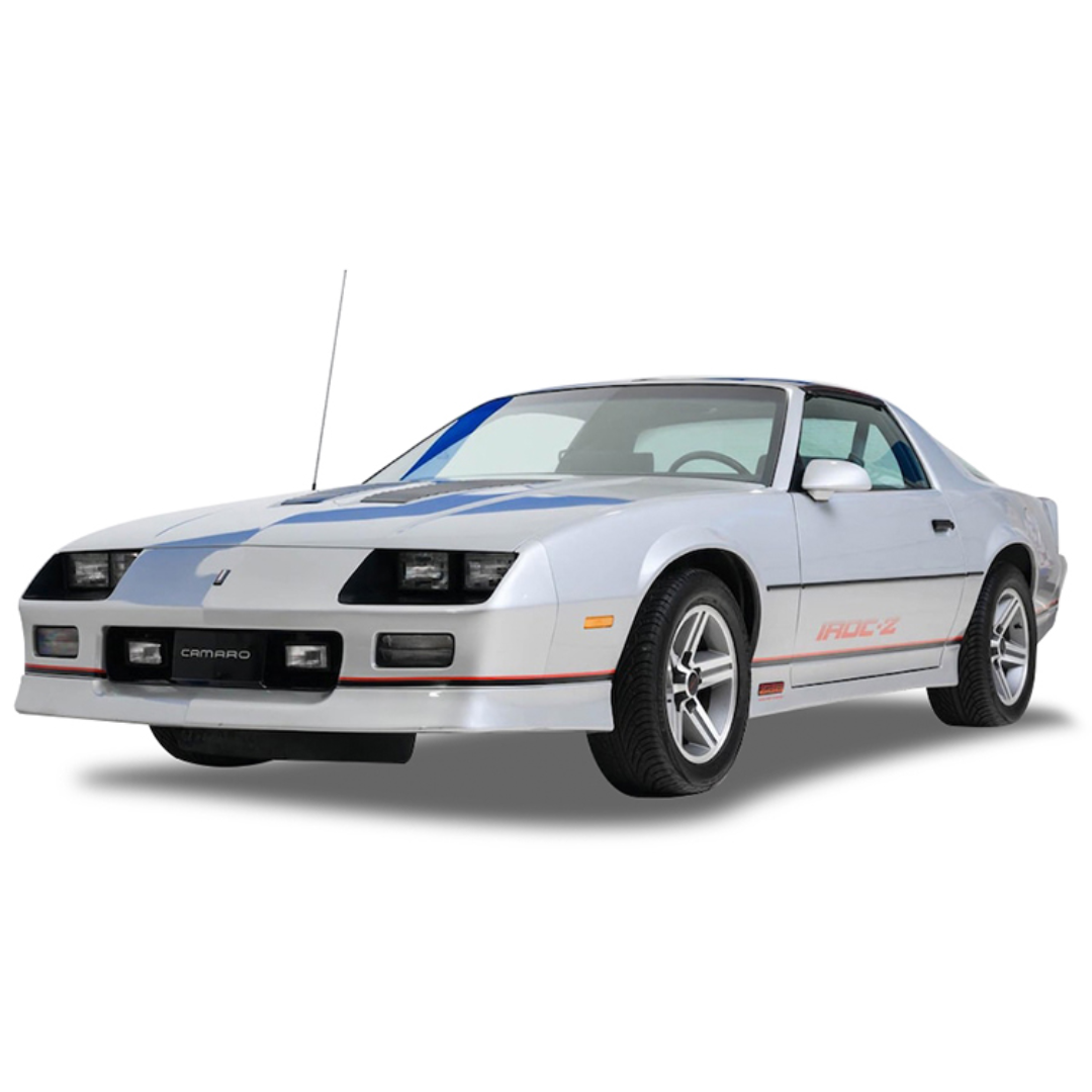 1985 Chevrolet Camaro IROC Silver 1/18 Diecast Model Car by ACME