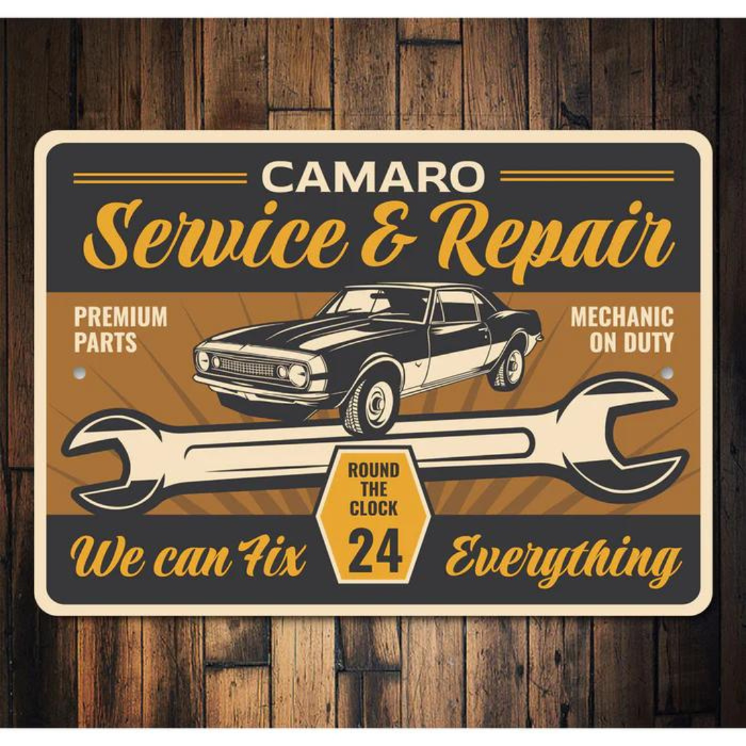 Repair Instruments Sign Repair Shop Sign