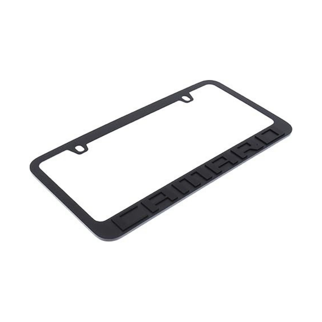 2010 Chevrolet Camaro Black License Plate Frame