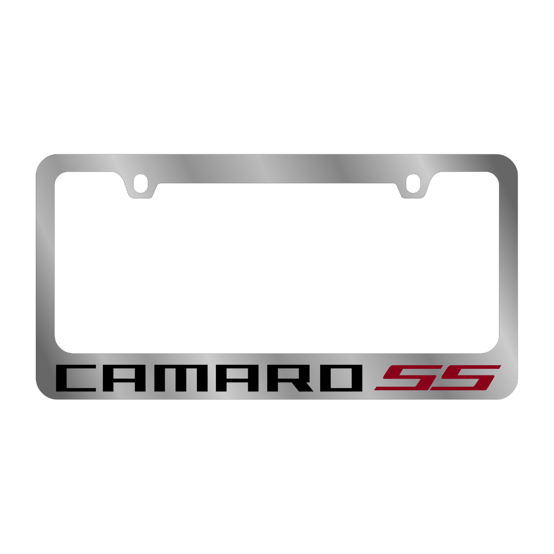 2010 Chevrolet Camaro SS Chrome License Plate Frame