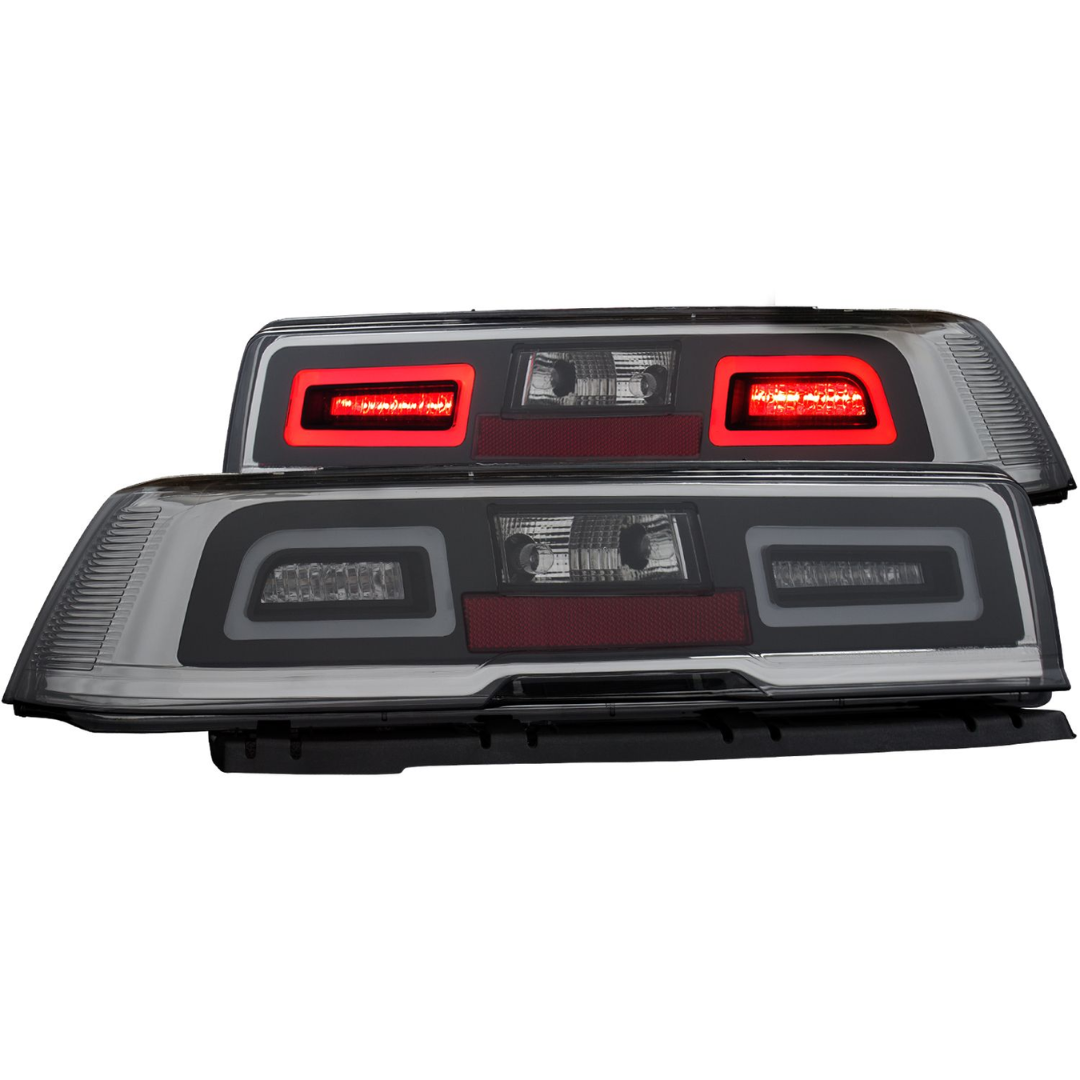 2014-2015 5th Gen. Camaro LED Tail Lights Chrome Smoke Lens