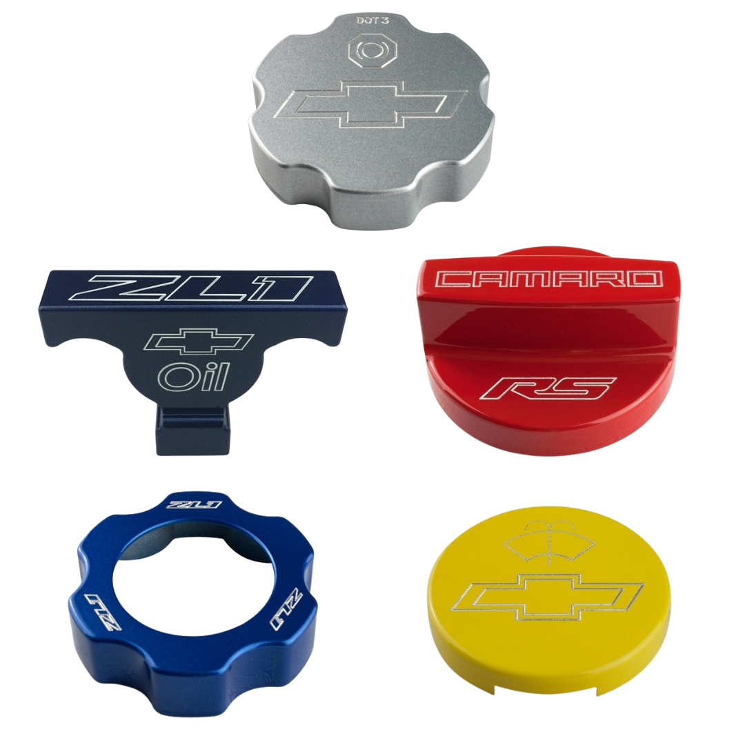 2016-2024 6th Gen Camaro Custom Painted Engine Bay Cap & Cover Bundle