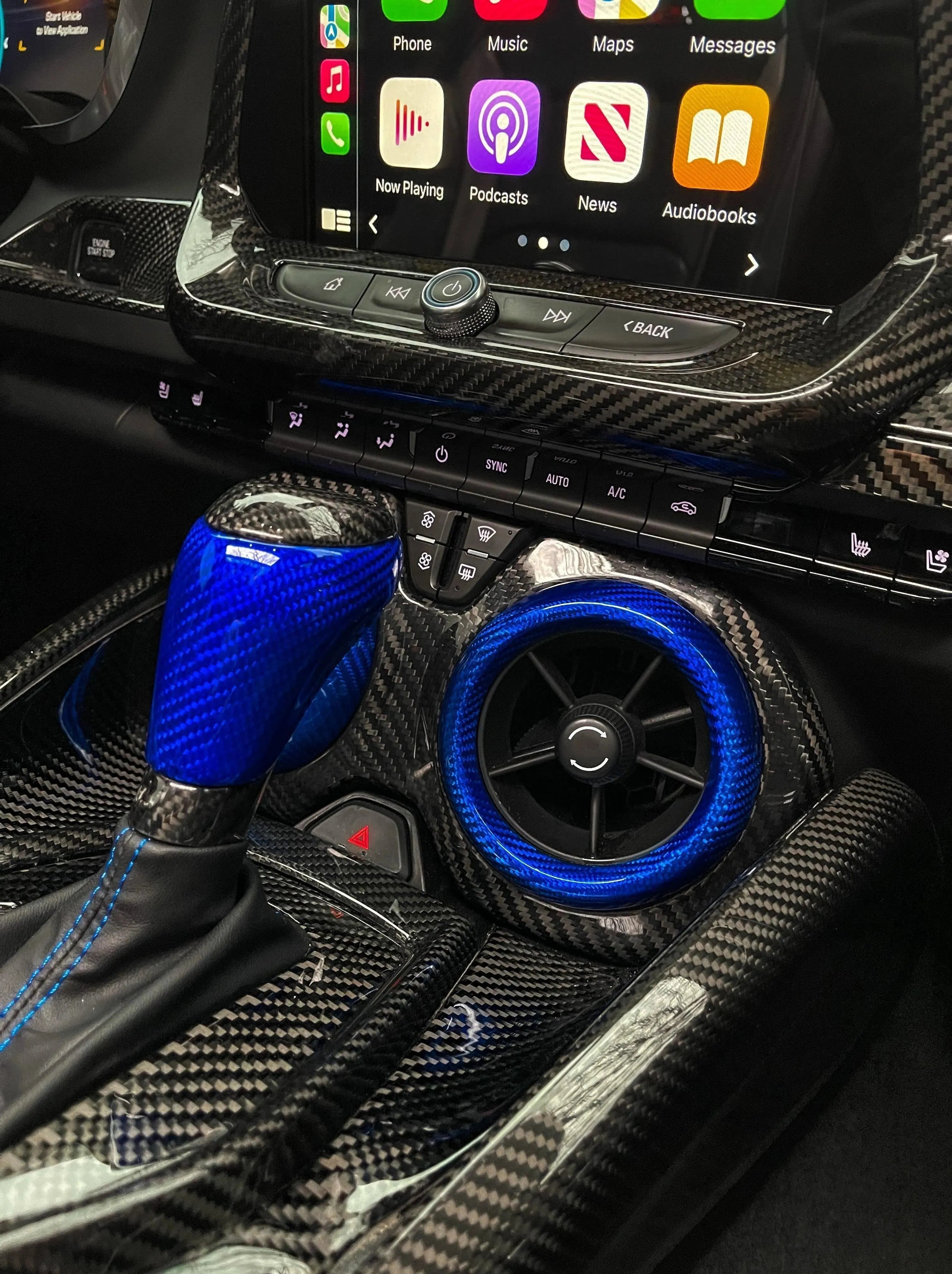 15-Piece Carbon Fiber Interior Kit For Chevrolet Camaro (2016-2020) - Soft Carbon Fiber Covers, LHD Only