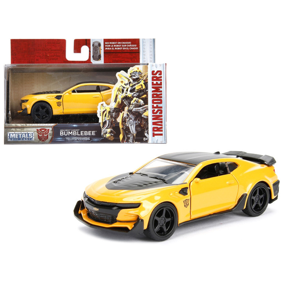 2016 Chevrolet Camaro Bumblebee "Transformers: The Last Knight" (2017) Movie 1/32 Diecast Model Car