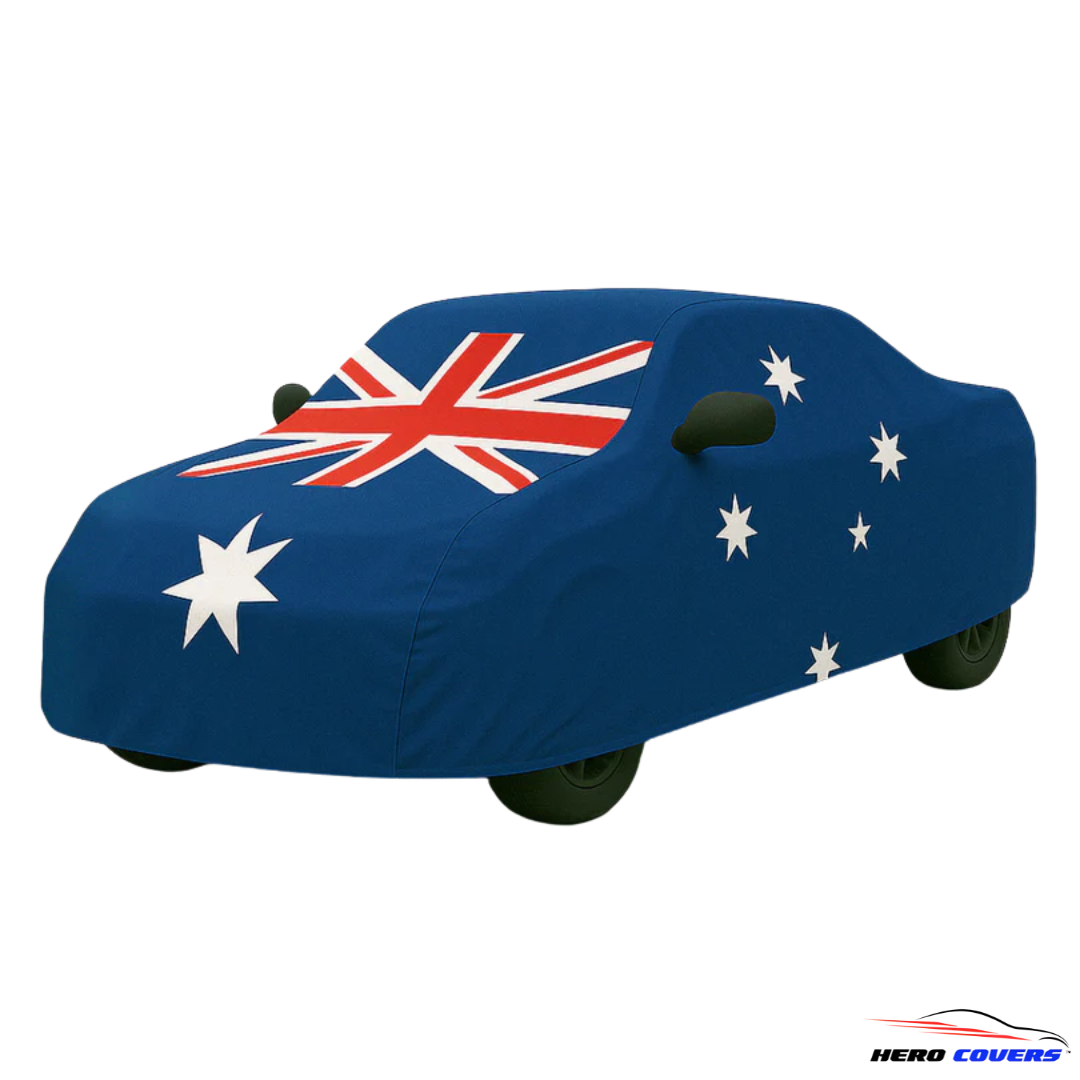 1967-1969 Camaro Australia Flag Car Cover