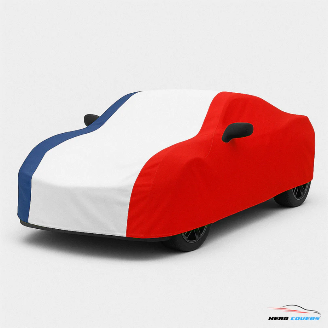 1970-1981 Camaro France Flag Car Cover