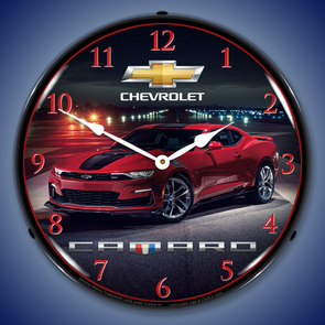 2023-camaro-ss-lighted-clock