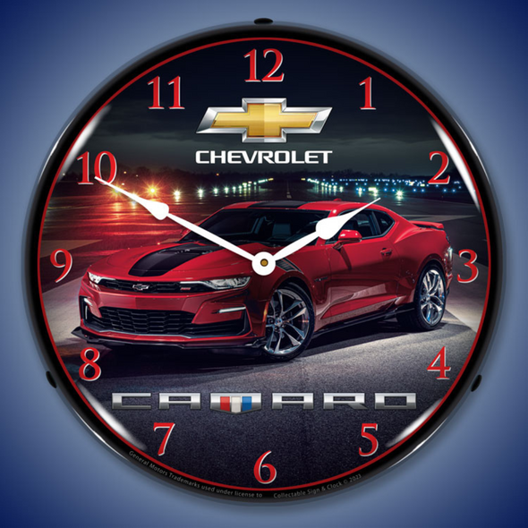 2023 Camaro SS Lighted Clock