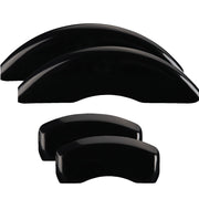 Plain — No Engraving, Black - 2016-2024 Camaro LT MGP Brake Caliper Covers Brembo Front & Standard Rear Set of 4