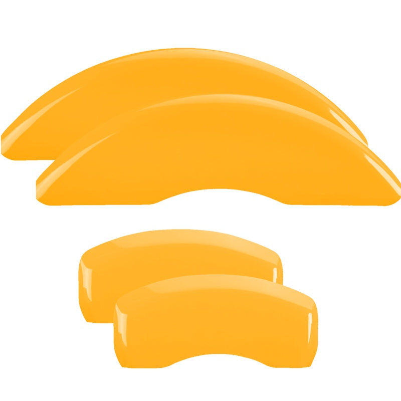 Plain — No Engraving, Yellow - 2012-2015 Camaro ZL1 MGP Brake Caliper Covers Set of 4