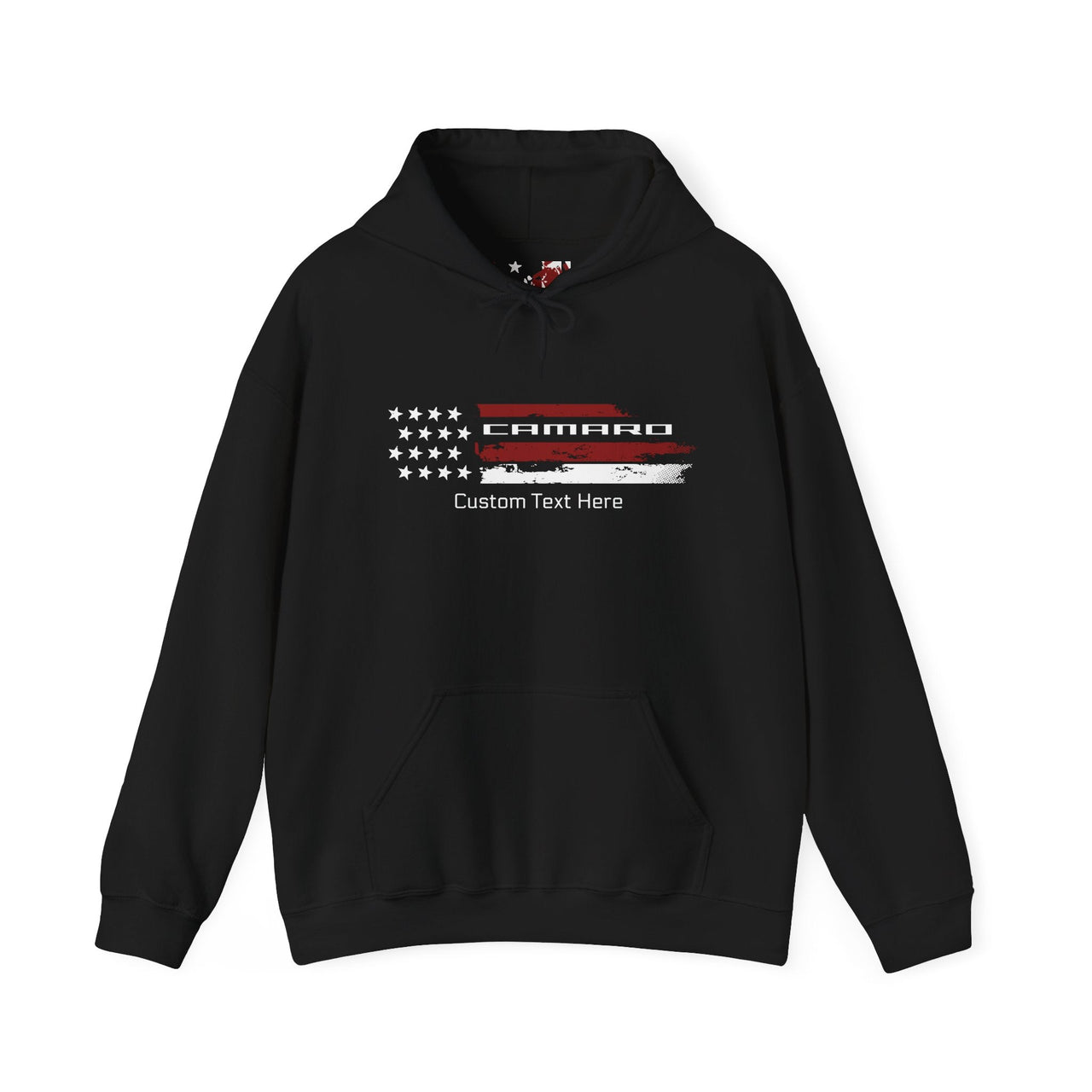 Personalized Chevy Camaro Americana Unisex Fleece Hoodie