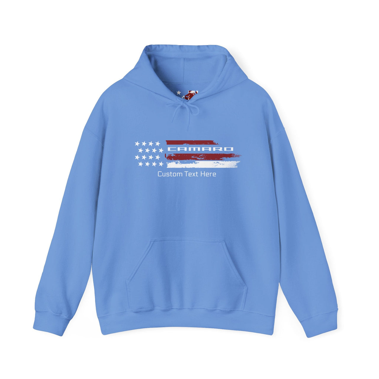 Personalized Chevy Camaro Americana Unisex Fleece Hoodie