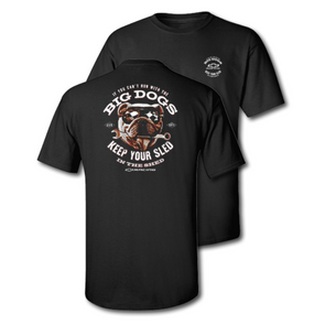 Big Dogs Wrench Chevy Racing T-Shirt Black