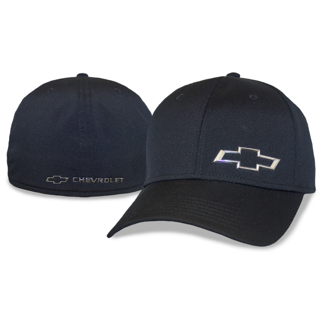 black-performance-fabric-sonic-weld-chevrolet-hat-cap