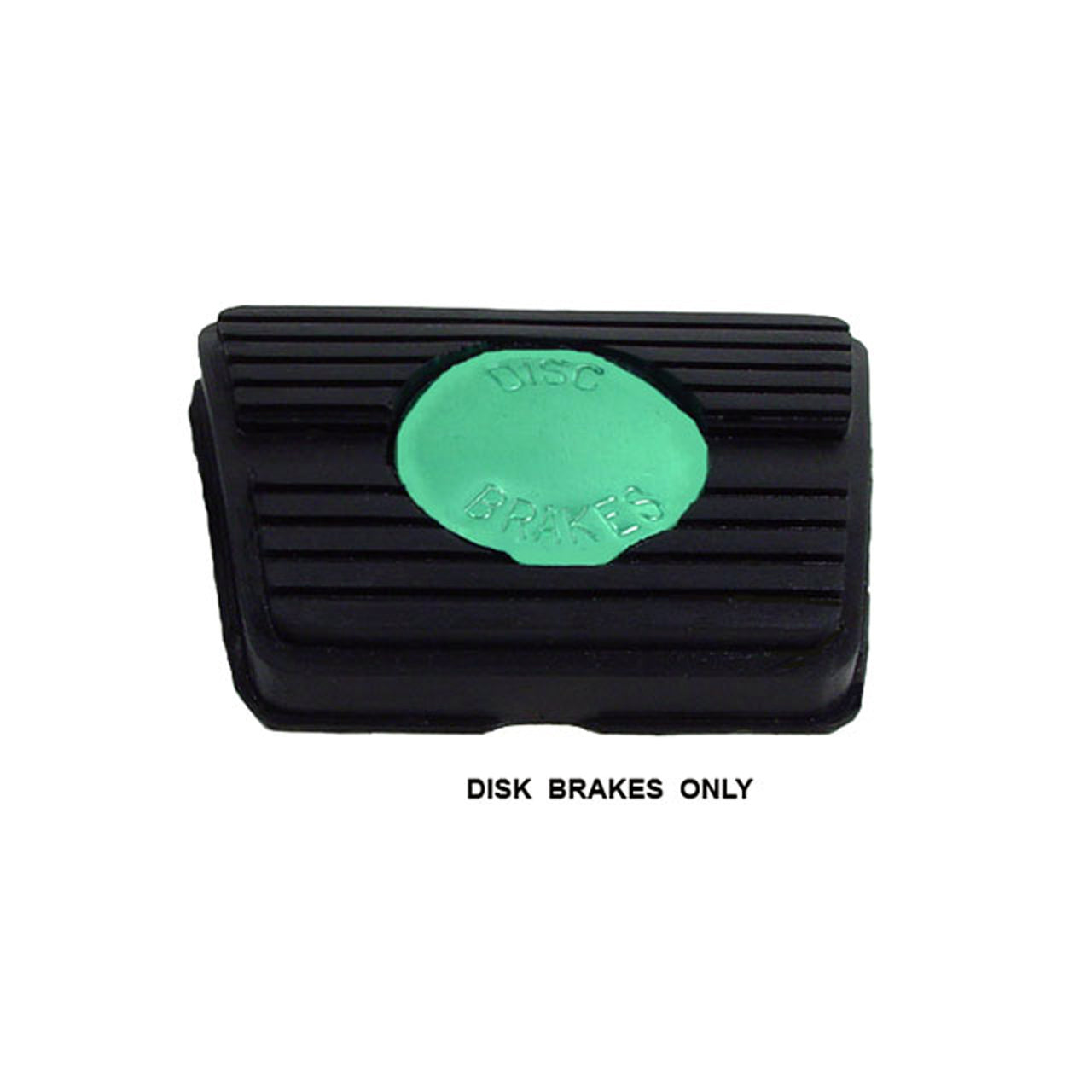 1967–1969 Camaro Clutch Or Brake Pedal Pads With Stainless Steel Center