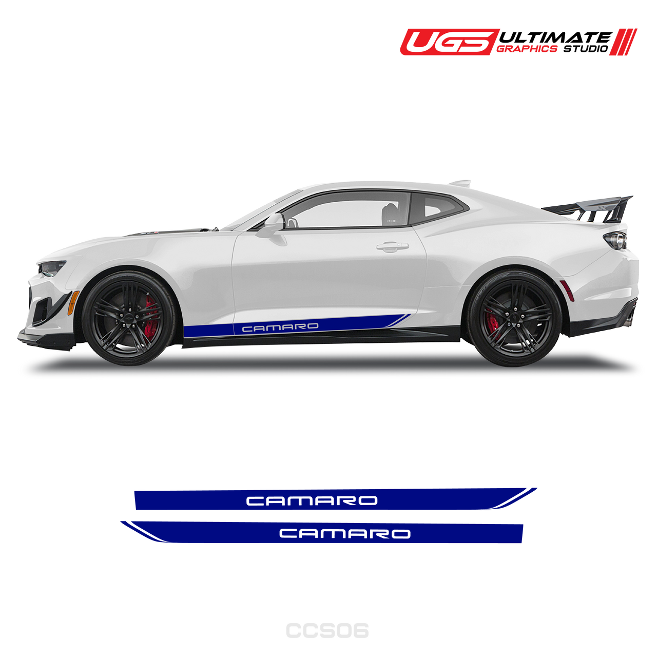 Chevrolet Camaro Door Side Graphics