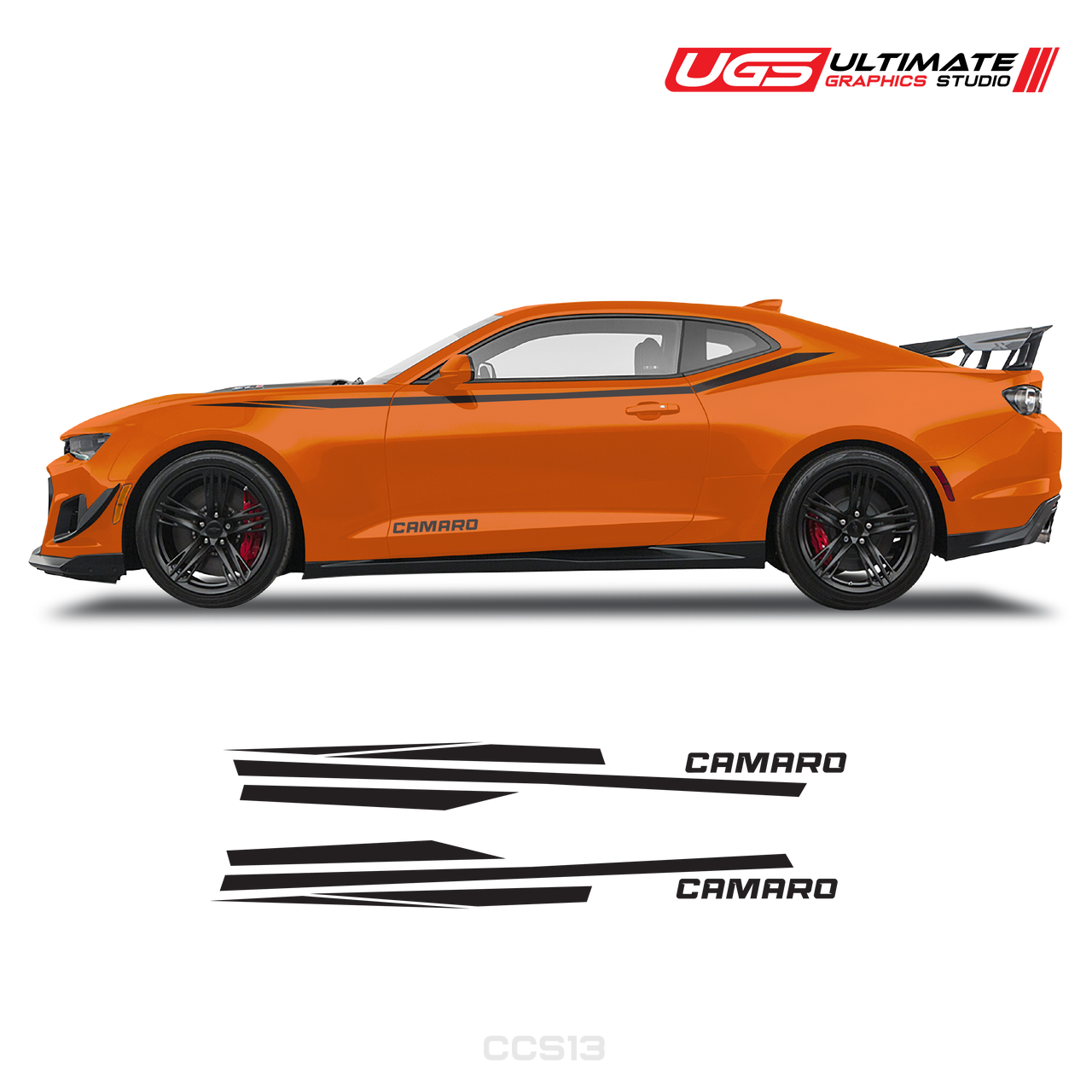 Chevrolet Camaro Tribal Side Graphics