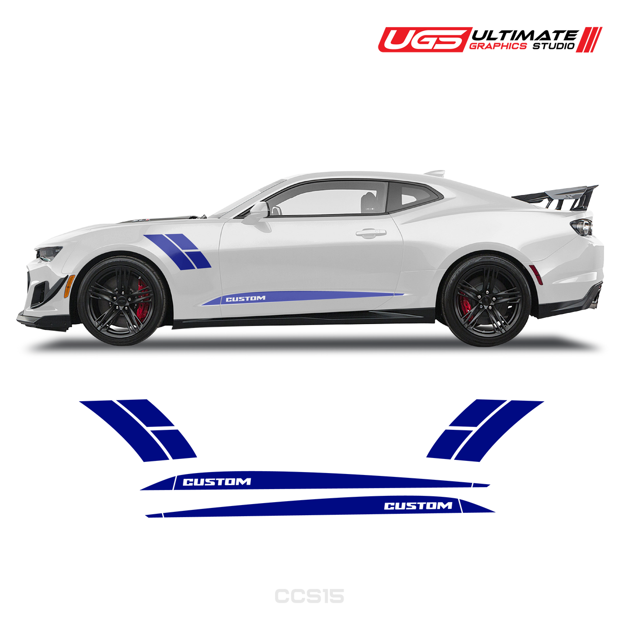 Chevrolet Camaro Side Accent Stripes & Rocker Panel Side Stripes