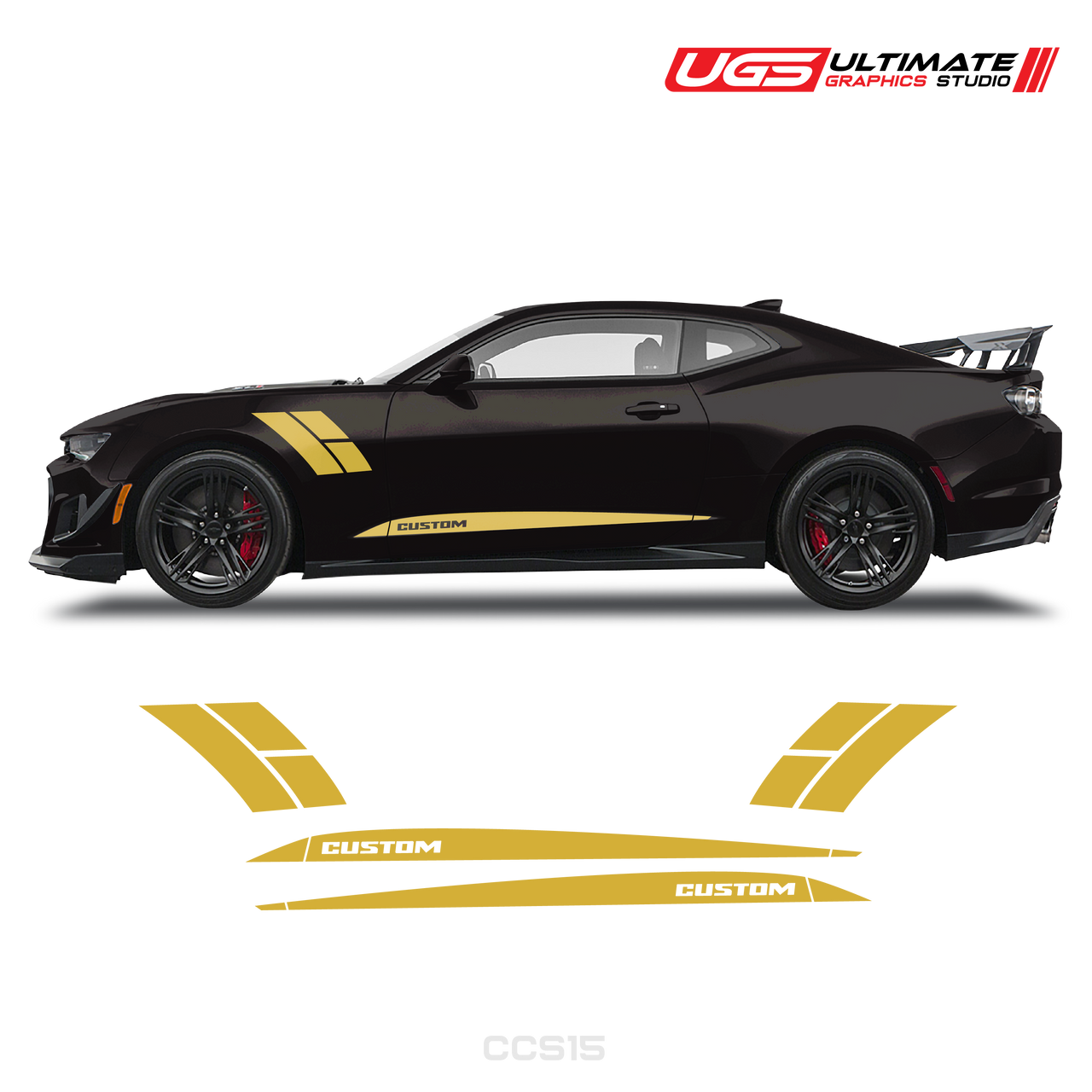 Chevrolet Camaro Side Accent Stripes & Rocker Panel Side Stripes