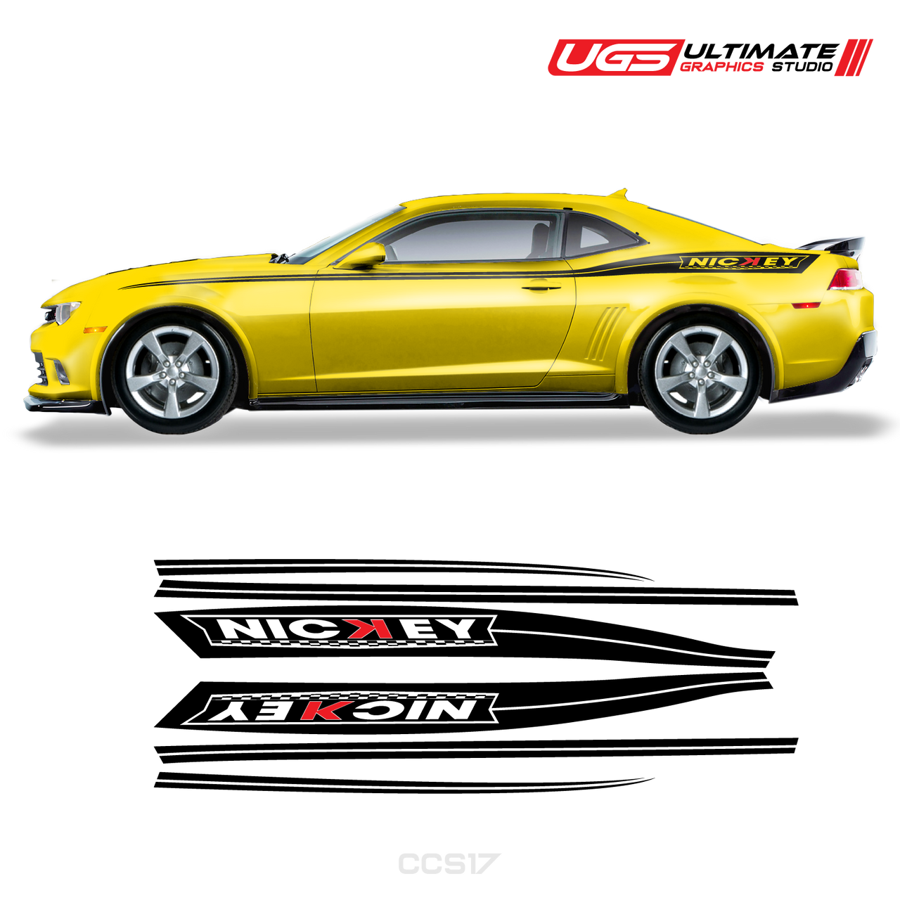 Chevrolet Camaro Nickey Stripes