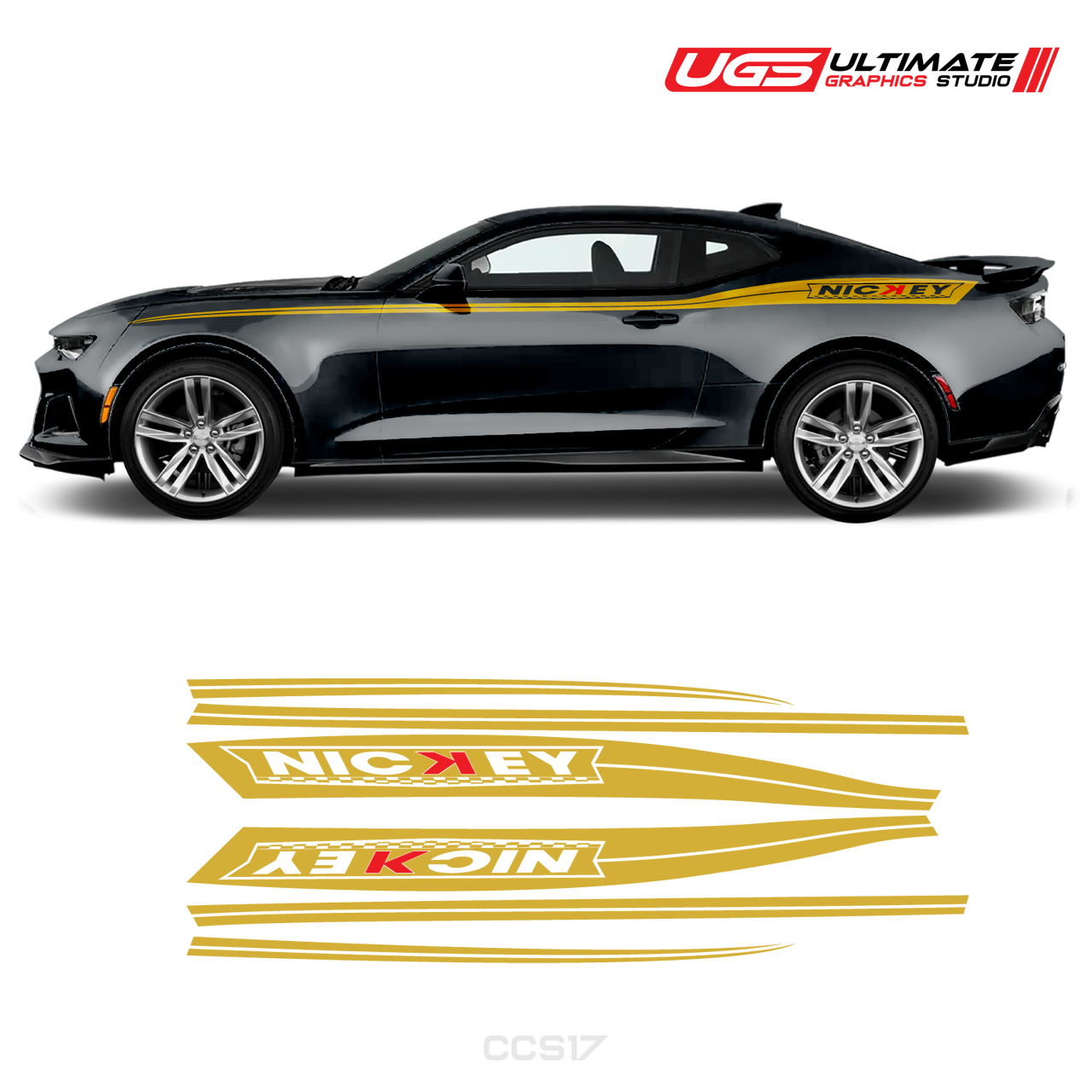 Chevrolet Camaro Nickey Stripes