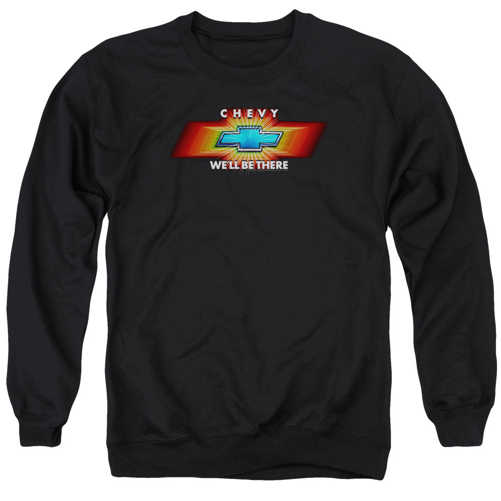 Chevrolet We'll Be There TV Spot-Adult Crewneck Sweatshirt-Black