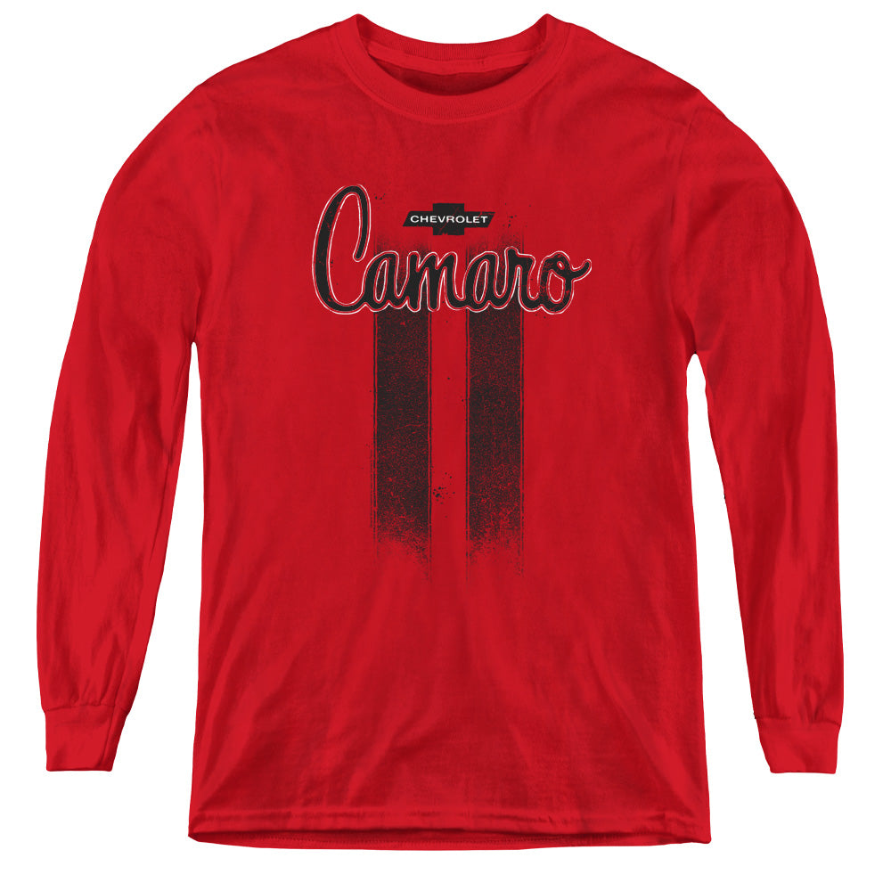 Chevrolet Camaro Stripes-L/S Youth-Red