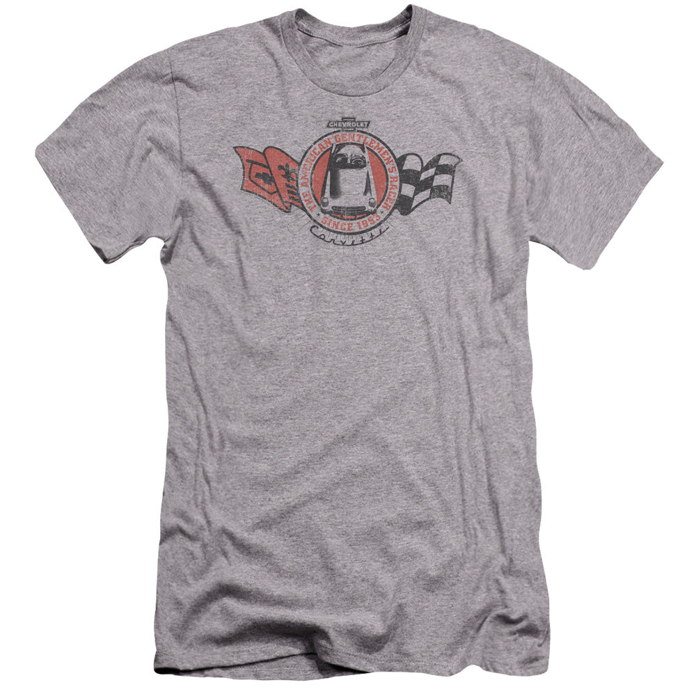 Chevrolet Gentlemens Racer-Premium Canvas Adult Slim Fit 30/1-Athletic Heather