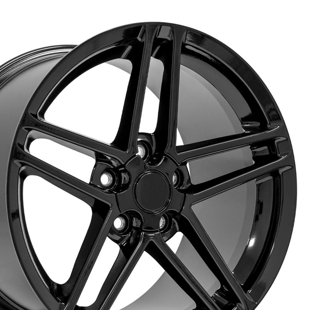 Chevrolet Camaro 1993-2002 Replica Wheels Fits (Rear Only) 18x10.5 Gloss Black - CV07