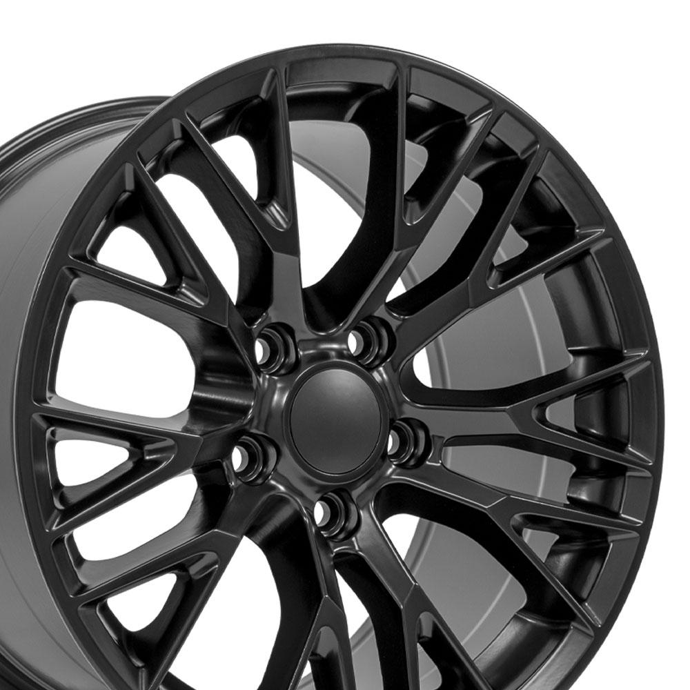 Chevrolet Camaro 1993-2002 Replica Wheels 17x9.5 Satin Black - CV22