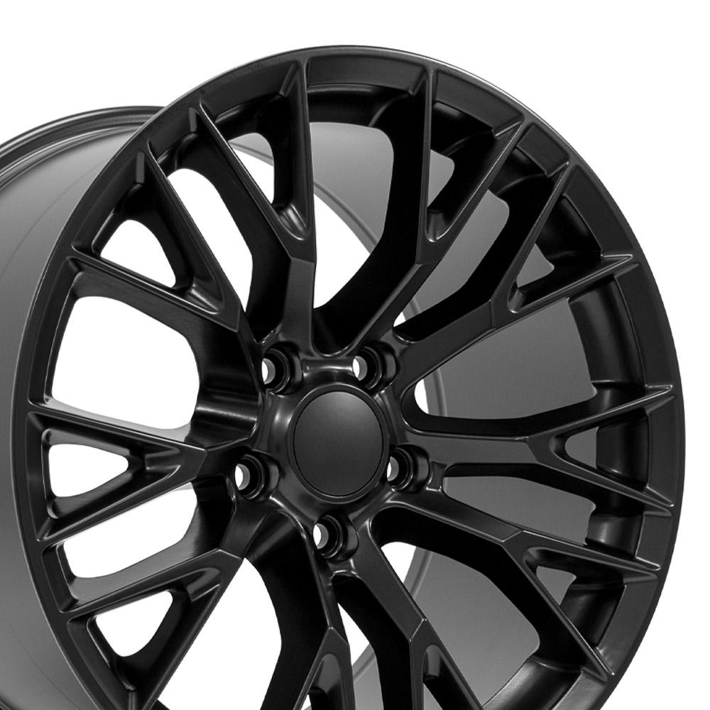 Chevrolet Camaro Replica Wheels Fits (Rear Only) 1993-2002 18x10.5 Satin Black - CV22